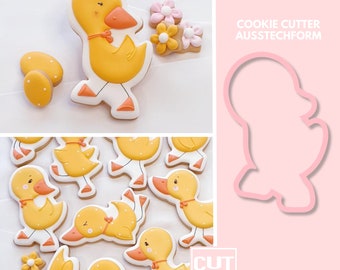 2512 Duckling Lilo  - Cookie Cutter - Cookie Cutter  - Fondant Cutter - Clay Cutter - Dough Cutter