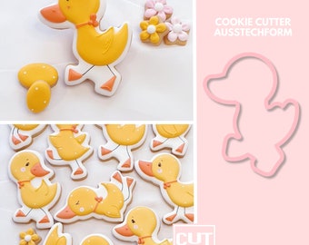 2510 Duckling Penny  - Cookie Cutter - Cookie Cutter  - Fondant Cutter - Clay Cutter - Dough Cutter