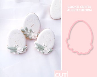 2104 Egg - Easter - Communion - Cookie Cutter - Cookie Cutter  - Fondant Cutter - Clay Cutter - Dough Cutter