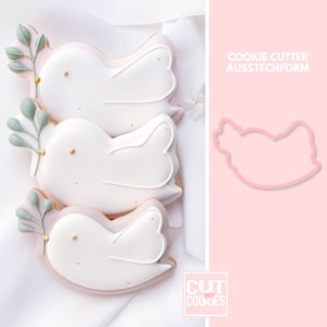 2108 Dove - Bird - Easter - Communion - Cookie Cutter - Cookie Cutter  - Fondant Cutter - Clay Cutter - Dough Cutter
