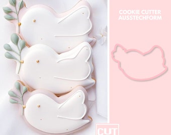 2108 Dove - Bird - Easter - Communion - Cookie Cutter - Cookie Cutter  - Fondant Cutter - Clay Cutter - Dough Cutter