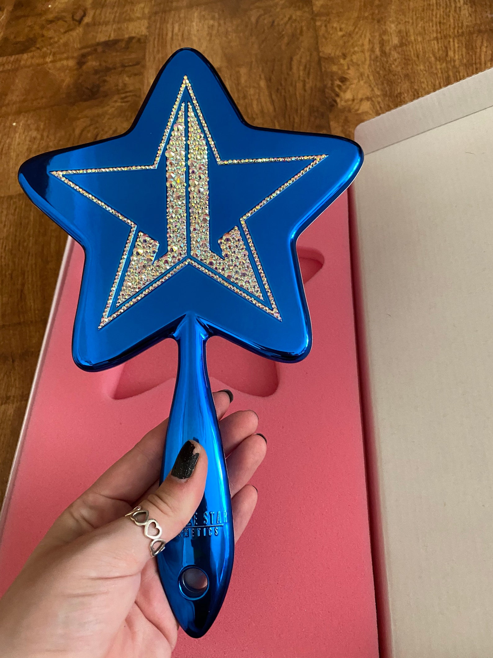 Custom Jeffree Star Blue Chrome Mirror Etsy