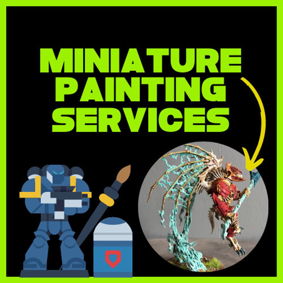  A Professional Commission Miniatures Painting  Service and Hobby Blog