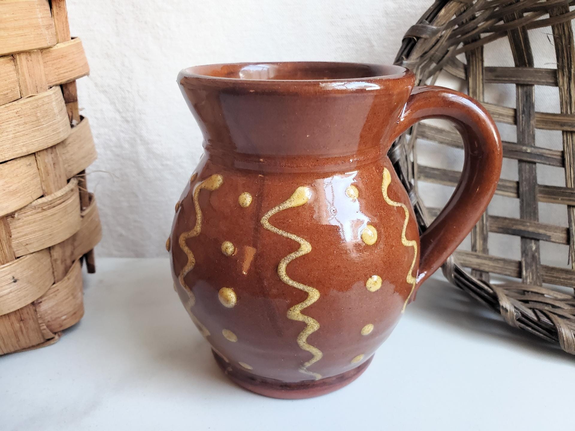 Pennsylvania Redware Pottery - Etsy