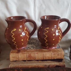 Antique Redware - Etsy