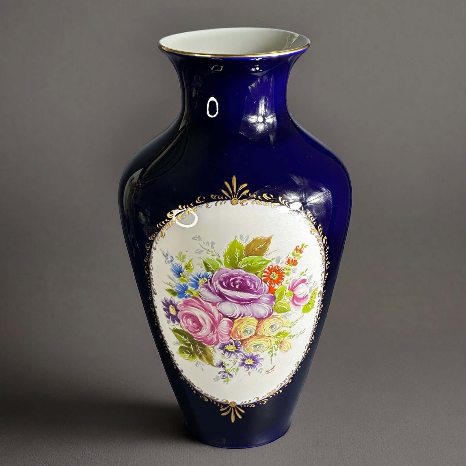 フランス製リモージュ空瓶デキャンタ　シリアルNo. 入り Porcelaine de limoge vintage - Etsy 日本