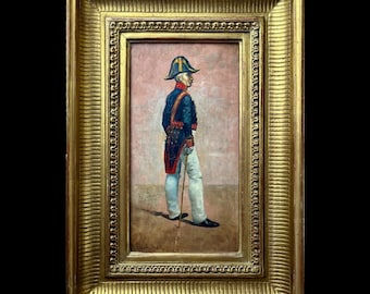1888, Josep Cusachs, Guardia Civil Gala, Oil on board