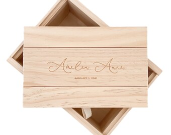 Baby Keepsake Box Etsy