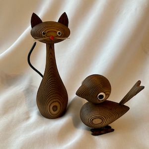 CAT / BIRD (TEAK) – Japan (1960s)