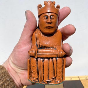 Isle of Lewis Chess set - Oversized Chess Pieces - Handmade to order