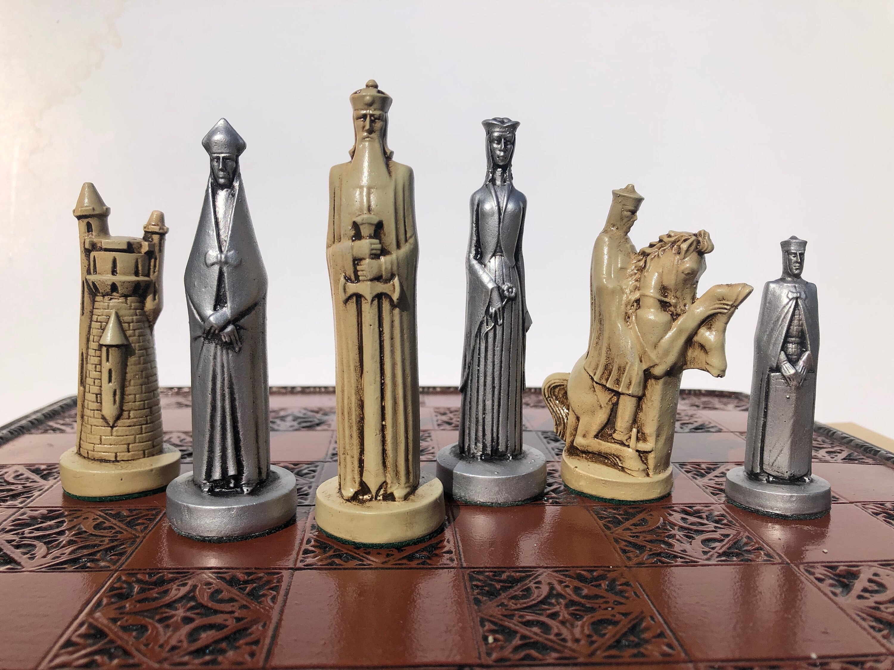 Chess set - The Conqueror Chess pieces - Iconic 1960's chess set design - Chess  pieces only - Made to order