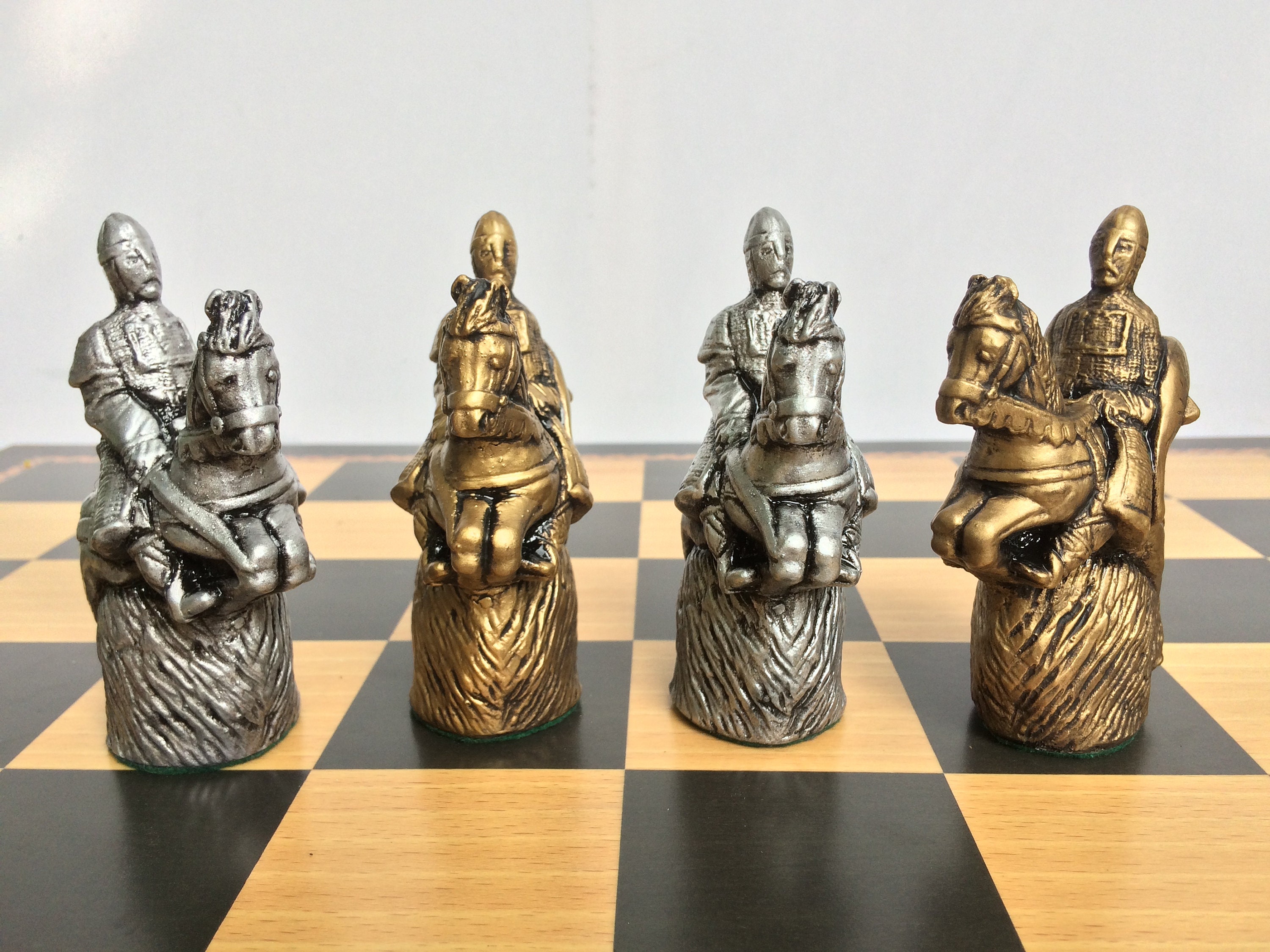 Chess Set Medieval Historical Chess Set Roman Army Chess