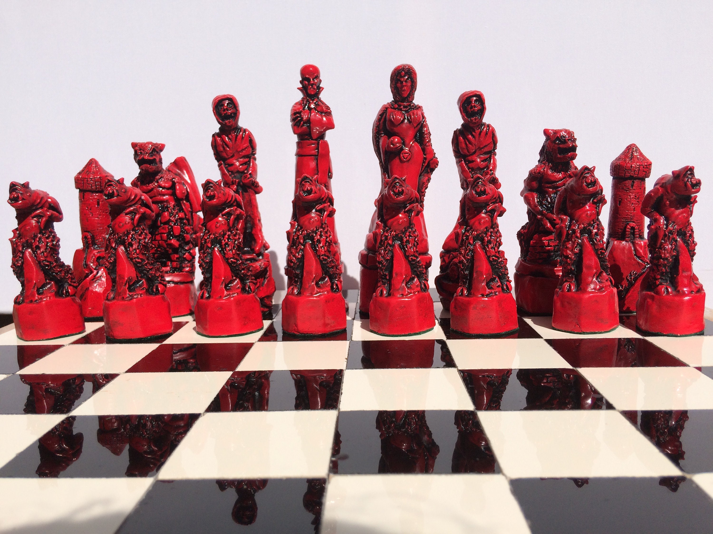 Fantasy Chess Set The Sword and The Sorcery Chess Collection