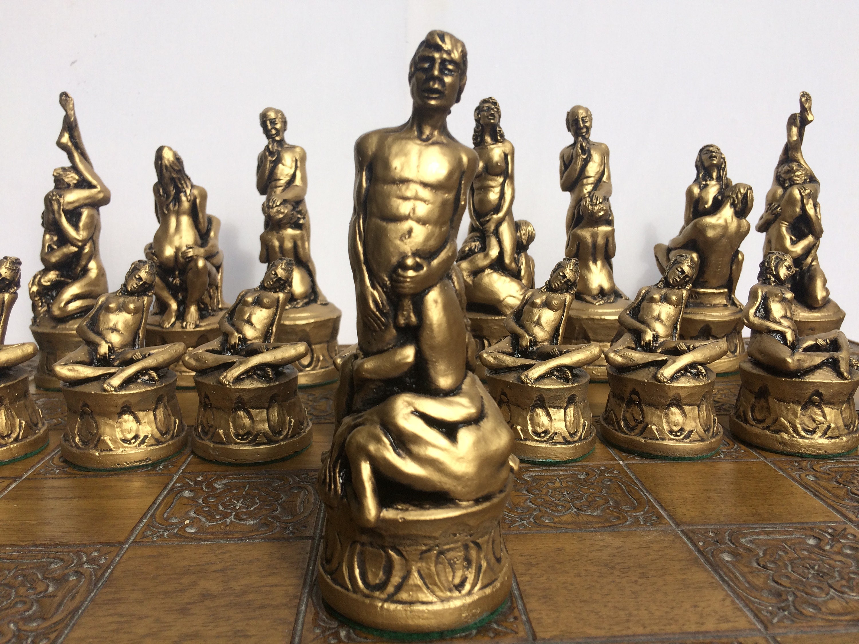 Large Erotic Chess Set Highly Detailed and Incredibly Hard | Etsy UK