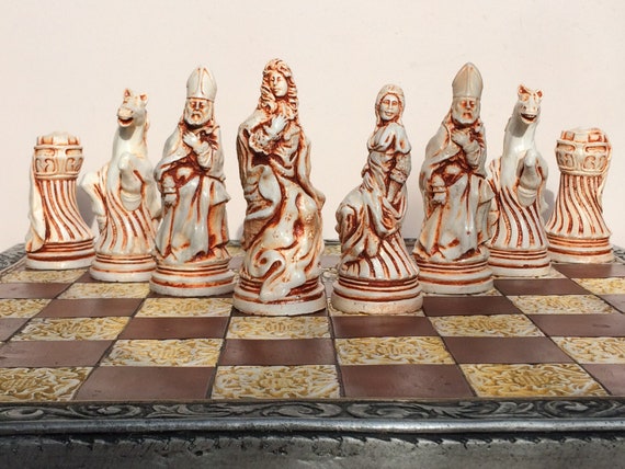 Large Chess Set King Louis XIV Chess Pieces Gardens of -  UK