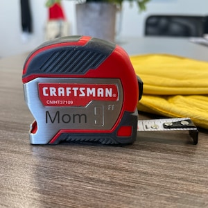 Personalized 9ft Tape Measure: Engraved Gift for Mom