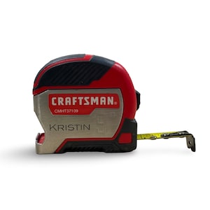 Personalized Craftsman Tape Measure: Engraved Name, Magnetic, Bottle Opener