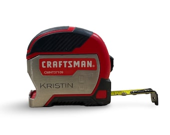 Personalized Craftsman Tape Measure: Engraved Name, Magnetic, Bottle Opener
