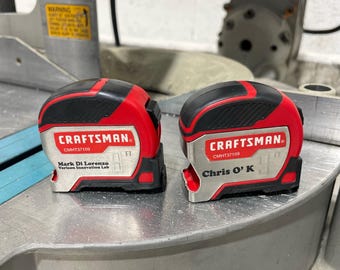 Personalized Craftsman Tape Measure: Engraved Name, Magnetic 9-Foot
