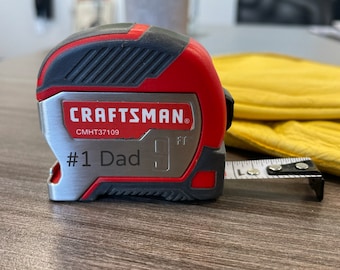 Maßband Taschenmaßband 9 Fuß Vatertagsgeschenk Muttertagsgeschenk personalisierte Maßband Metall Lineal Ladenwerkzeug