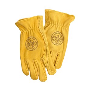 work gloves, farm gloves, gloves with farm brand, engraved gloves, ranch gloves, double palm leather work gloves, cattle gloves