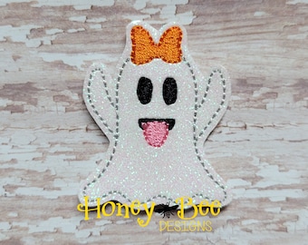 GLITTER VINYL Halloween felties, Halloween felties, Ghost Felties, Ghost Halloween Felties