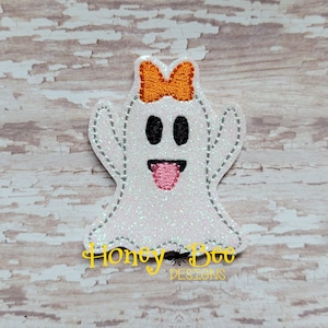 GLITTER VINYL Halloween felties, Halloween felties, Ghost Felties, Ghost Halloween Felties