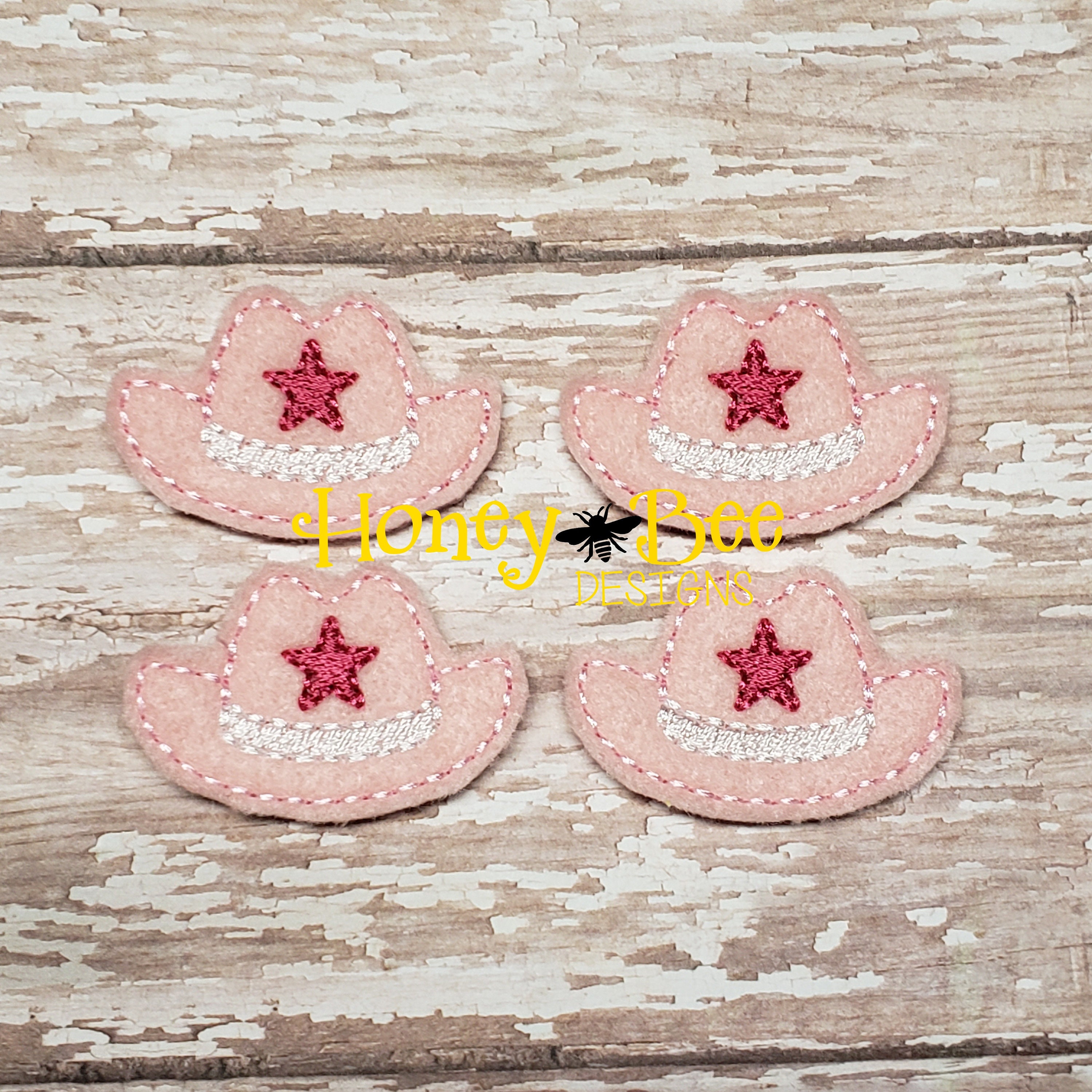 Cowgirl Hat Felties Pink Cowgirl Hat Felties Cowgirl Hat - Etsy