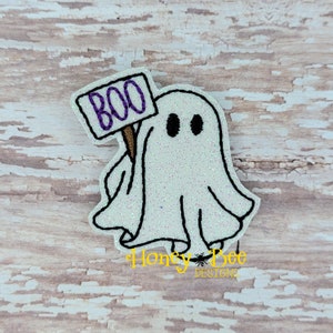 GLITTER VINYL Halloween felties, Halloween felties, Ghost Felties, Ghost Halloween Felties