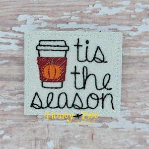 GLITTER Vinyl Felties, Coffee Felties, Halloween Felties, Fall Felties, Holiday Bow Centers, Tis the Season felties