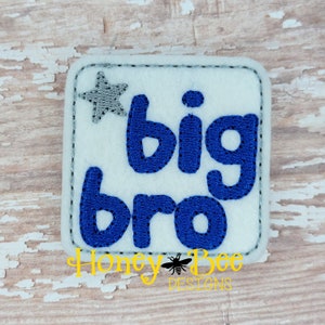 Big Bro Felties, Big Brother Felties, Big Bro Felt Embellishments
