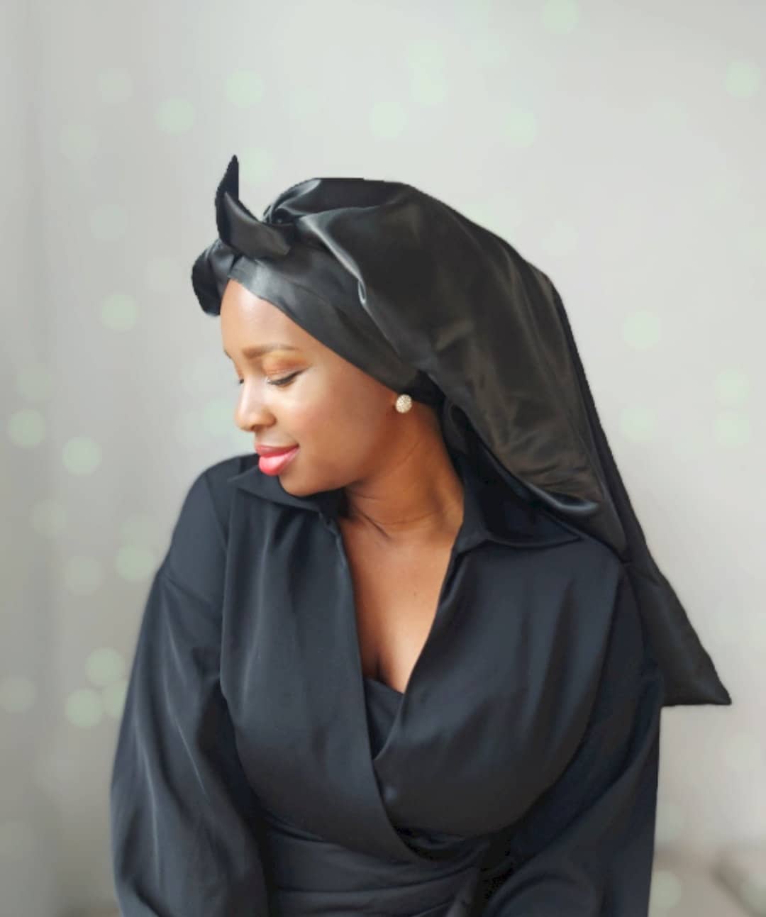 4 Satin-Schlafhauben Extra Groß – Perfekt Für Lange Haare & Dreadlocks