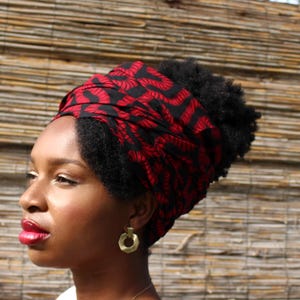 Fascia per la testa Ankara / Geschenk / Fascia Afrikanischer Kopf / immagine 2