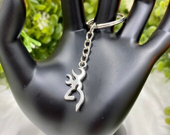 Download Deer Head Keychain Etsy