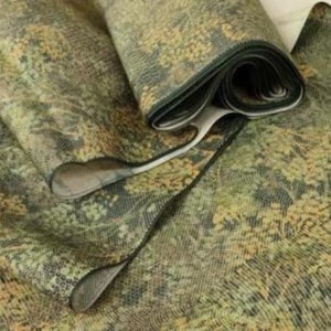 Boulon en soie vert forêt tropicale inutilisé par mètre Tissu de kimono japonais authentique de haute qualité BS60