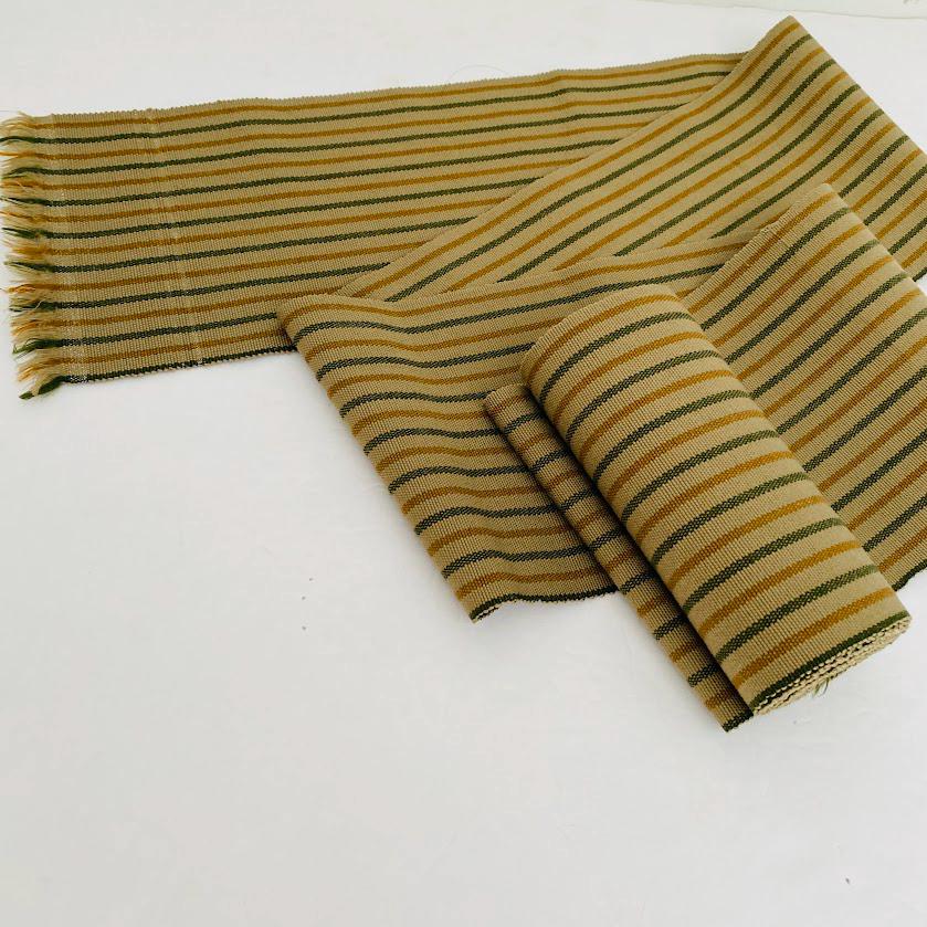 Aardestreep, Hanhaba Obi, Obi, Japanse kimonostof, authentieke Obi, Obi-riem, wollen sjerp, wandtapijt, tafelloper, wanddecoratie H79