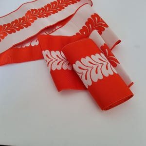 Orange Manderine, Hanhaba Obi, Obi, Japanese Kimono Fabric, Authentic Obi, Obi Belt, Silk Sash, Tapestry, Table Runner, Wall Decor H89