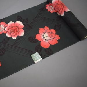 Rose of Versailles Cotton Yukata Bolt UnUsed By the Yard Japanese Kimono Fabric Authentic High Quality BCG