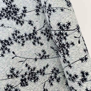 Forest Bathing Cotton Yukata Bolt UnUsed By the Yard Japanese Kimono Fabric Authentic High Quality BCB