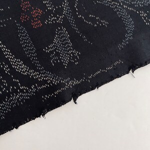 Tissu kimono vintage en soie Oshima Tsumugi Hagire chutes