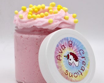 Pink Lemonade Cloud Cream Slime - 8 Ounce