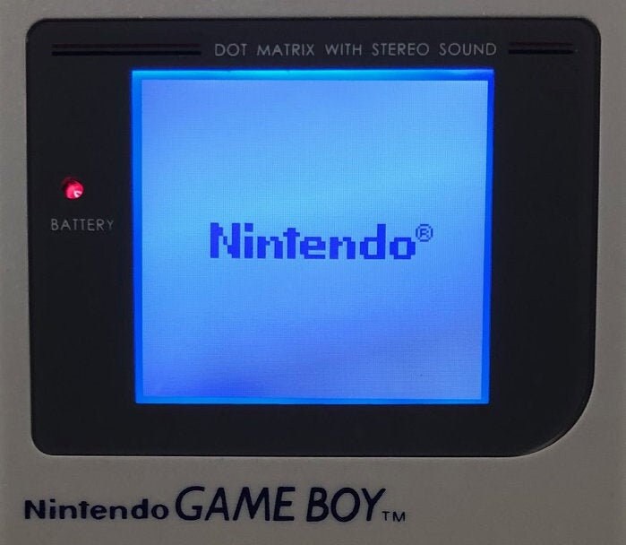 Original Nintendo NES Gameboy DMG-01 Backlight and Bivert Mod Service