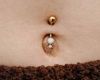 Bauchnabelpiercing Ilyas Gold //
