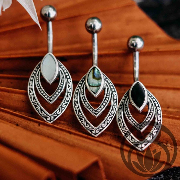 Thor Silber Bauchnabelpiercing Bellypiercing Orientalisch Keltisch Hippie Bohemian Mandala Gypsy