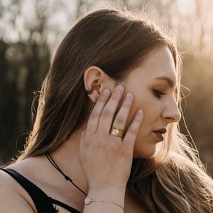 Fingerring Ring Ilvy Gold Hippie Plate Boho Bohemian Layering Magically Unique Festival Hippy HippieChick