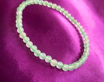 Pulsera de Aventurina Verde - Abundancia - Prosperidad - Pulsera de Cristal