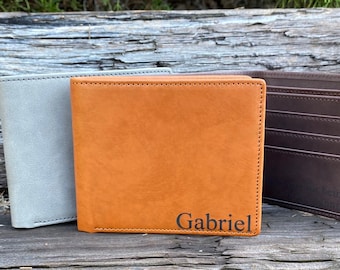 Teenage Boy Gifts, Boyfriend Gift Personalized, Son Gift From Mom, Gifts For Boyfriend, Engraved Wallet for Men, Boys Wallet