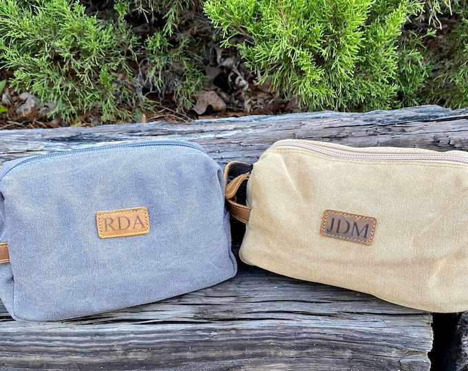 Groomsmen Gift Toiletry Bag, Dopp Kit, Shaving Kit Groomsman Gift Proposal, Groom Gift, Best Man Gift, Toiletry Bag for Men, Boyfriend Gift