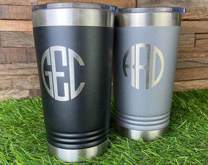 Personalized Whiskey Tumbler, Custom Whiskey Cup, 16 oz Tumbler