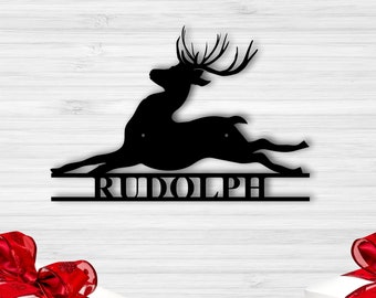 Deer Porch Sign Etsy